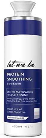 LET ME BE BLOND EXPERT PROTEIN HAIR SMOOTHING PURPLE 17floz 500ml - Keratinbeauty