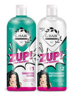 G HAIR ZUP TRATTAMENTO ALLA CHERATINA KIT 1000ml 34oz - Keratinbeauty