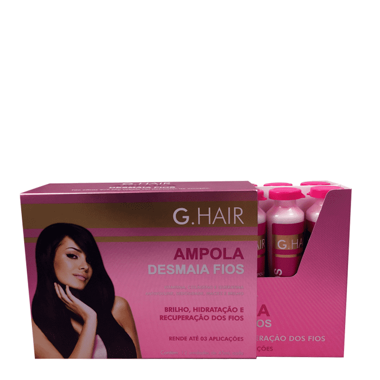 G HAIR DEEP HYDRATING AMPOULE 12unit. 45ml/1,52Oz. - Keratinbeauty