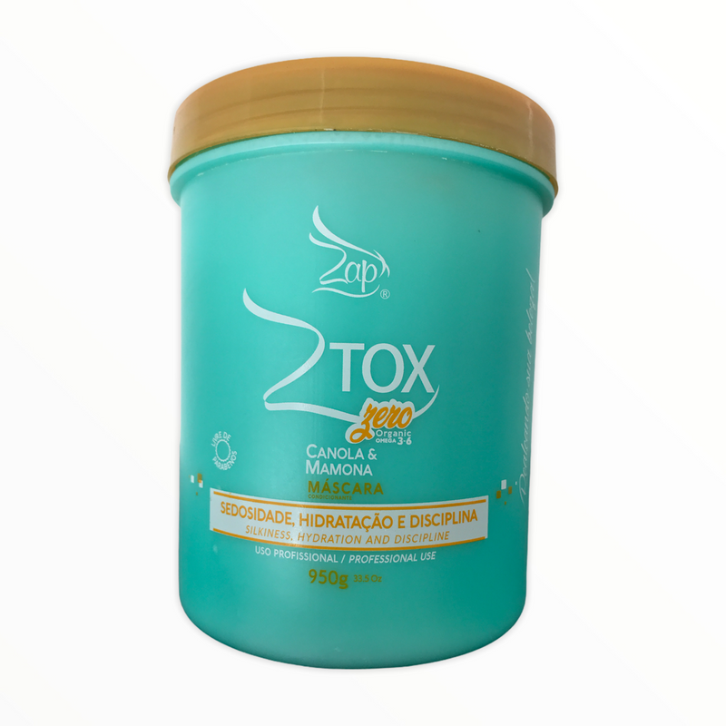 Zap Ztox  Organic Hair Botox Recovering Mask 950g - Keratinbeauty