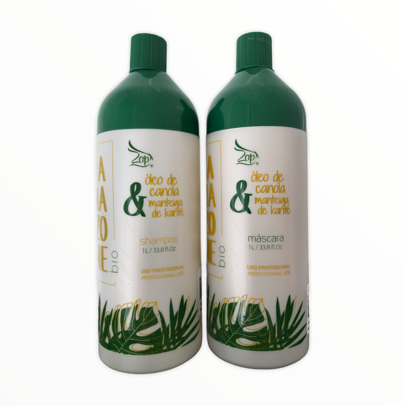 ZAP AMAZONE BIO HAIR SMOOTHING TREATMENT KIT  1000ml/33,8fl/Oz. - Keratinbeauty