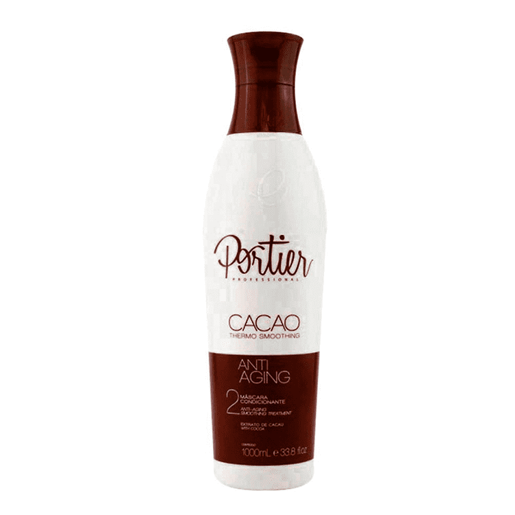 PORTIER CACAO TRATAMIENTO DE ALISADO PARA EL PELO STEP 2 1000ml/33,8fl/Oz. - Keratinbeauty