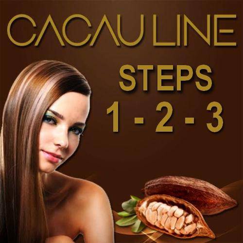 BRASIL CACAU BRAZILIAN KERATIN 3 STEPS TREATMENT FRACTION KIT 3 X 500ml (17.5oz). - Keratinbeauty