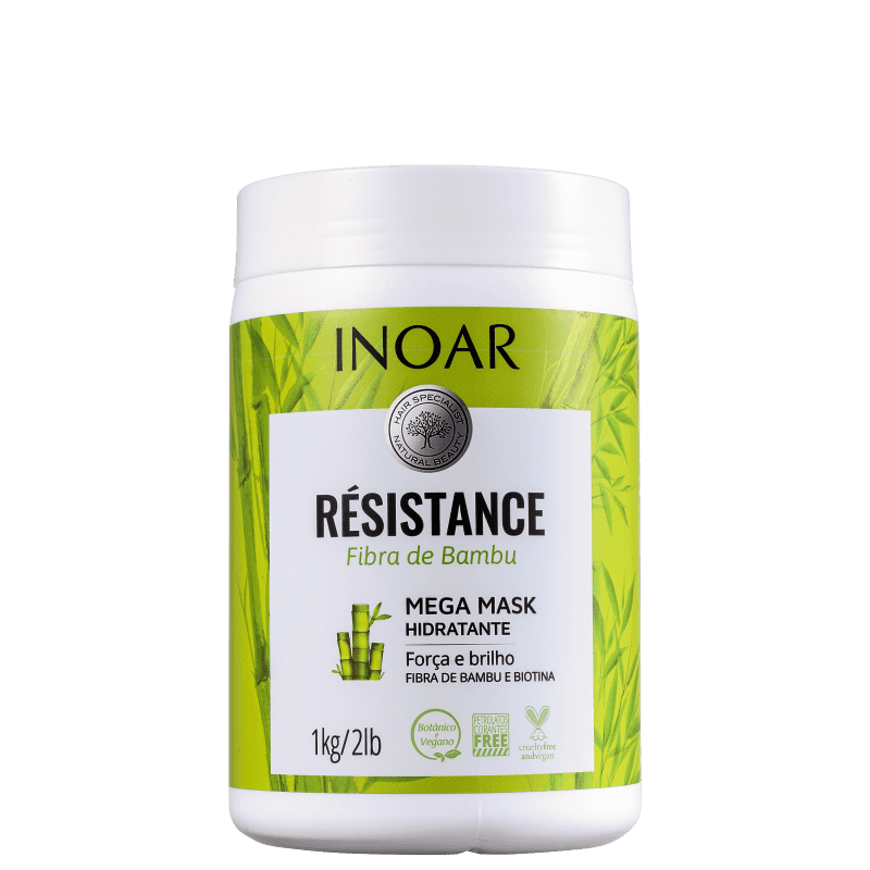 Inoar Resistance Bamboo Fiber Hair Mask 1KG - Keratinbeauty