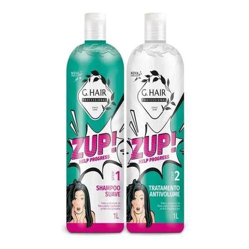 BRAZILIAN KERATIN ZUP G HAIR TREATMENT 1000ml 34oz KIT. - Keratinbeauty