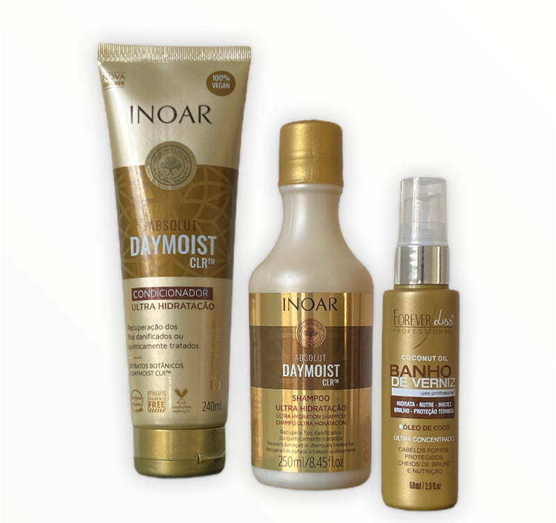 Inoar Rise And Shine Powerful Hair Growth & Hydrating Kit - Keratinbeauty