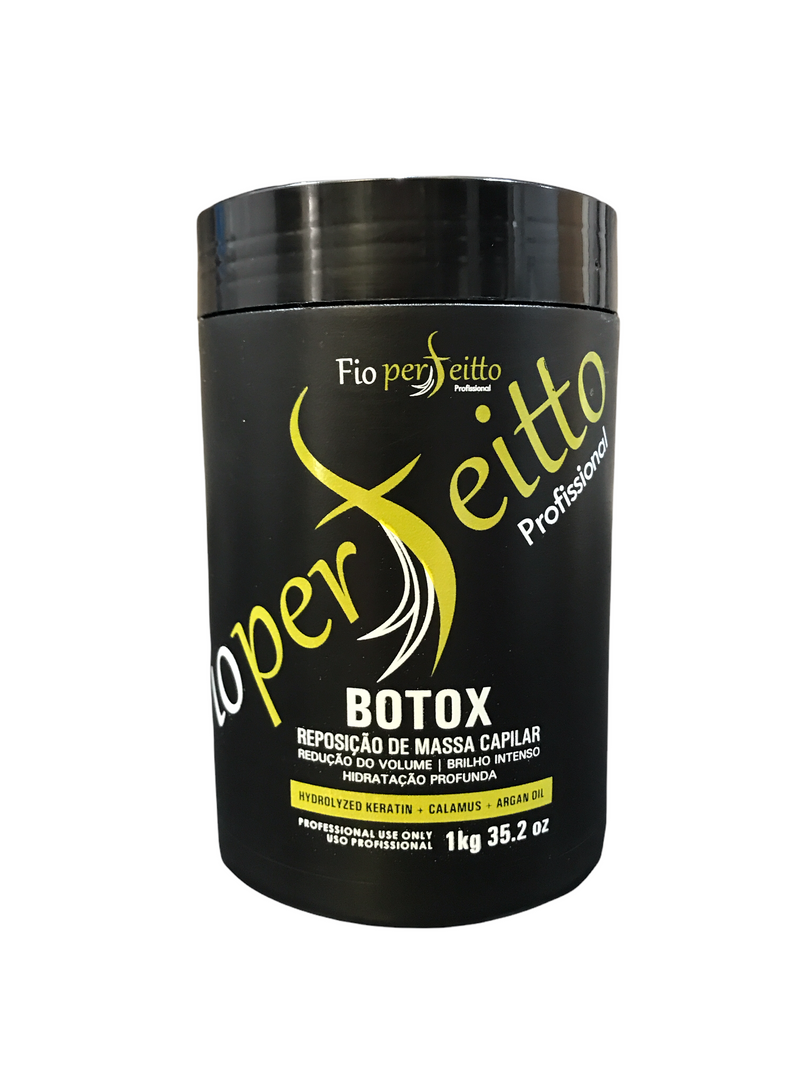 CAPILLARY BOTOX FIO PERFEITTO HAIR MASS REPOSITION TREATMENT 35oz 1KG - Keratinbeauty