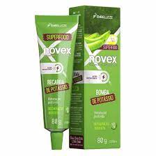 NOVEX VEGAN POTASSIUM RECHARGE WITH DEEP HYDRATATION FOR THE HAIR 2.8oz 80g - Keratinbeauty