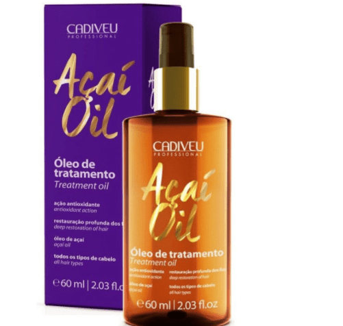 Cadiveu Acai Oil Antioxidant Action For All Hair Types 60ml  2.03floz - Keratinbeauty