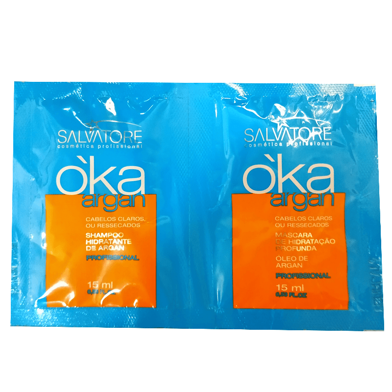 SALVATORE OKA ARGAN KIT SAMPLE 30g - Keratinbeauty