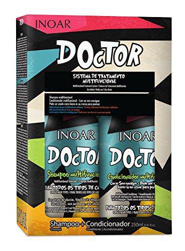 Inoar Doctor Duo Set Shampoo and Conditioner  250ml - Keratinbeauty