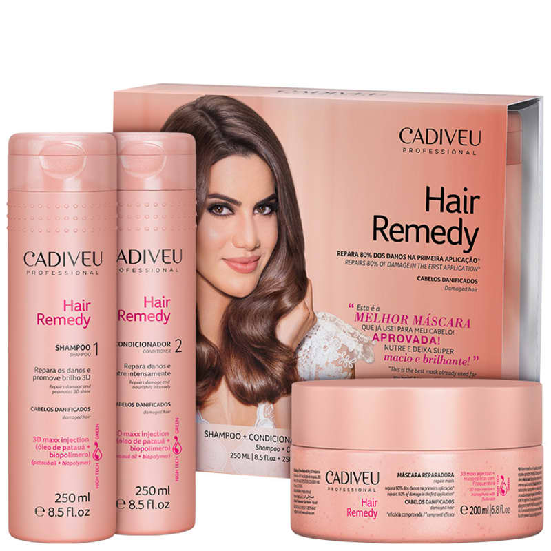 Cadiveu Professional Hair Remedy Trio Kit - Keratinbeauty