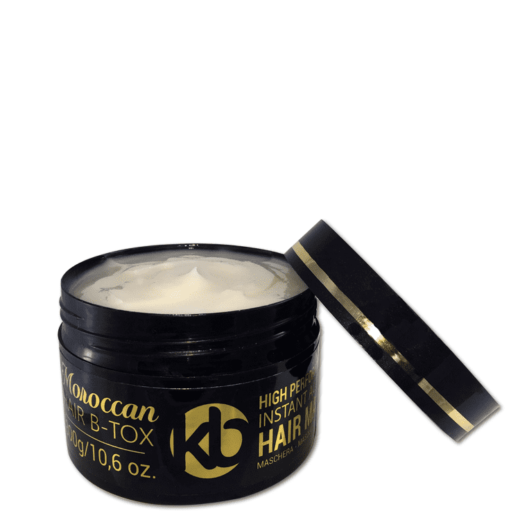 KB MOROCCAN  MASCHERA DEI RECONSTRUZIONE BOTOX PER CAPELLI 300g/10,6oz. - Keratinbeauty