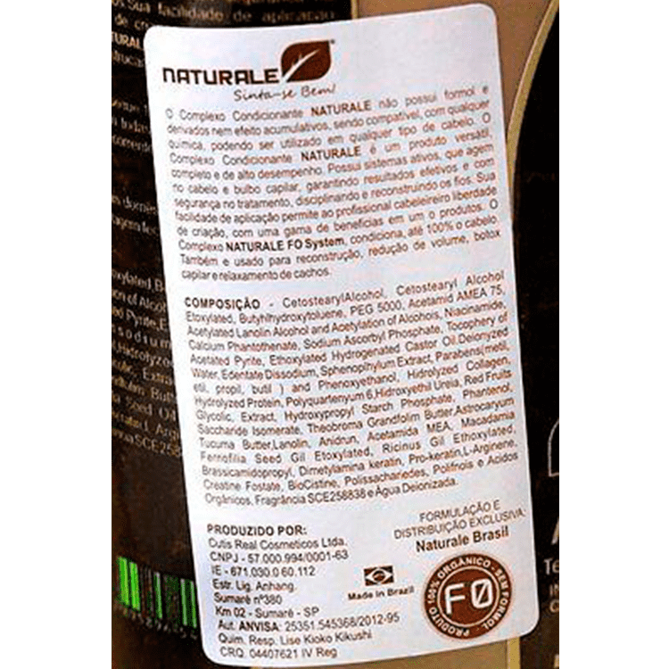 NATURALE BIOLOGICO BRAZILIAN CHERATIN TRATTAMENTO 1000X / 33,8 fl.oz. - Keratinbeauty